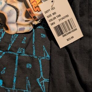 Star Wars Black and Blue Long Sleeve Tee